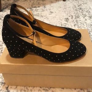 Sezane Black Studded Ashley Babies Size 39